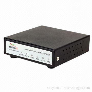 2-line VoIP Phone System, FXO/FXS (IP02-based Phone Systems for a Wide Range of Applications)